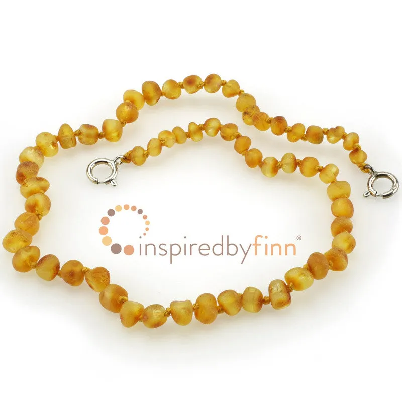 Inspired by Finn Amber Adjustable Anklet/Bracelet (Children's Size)