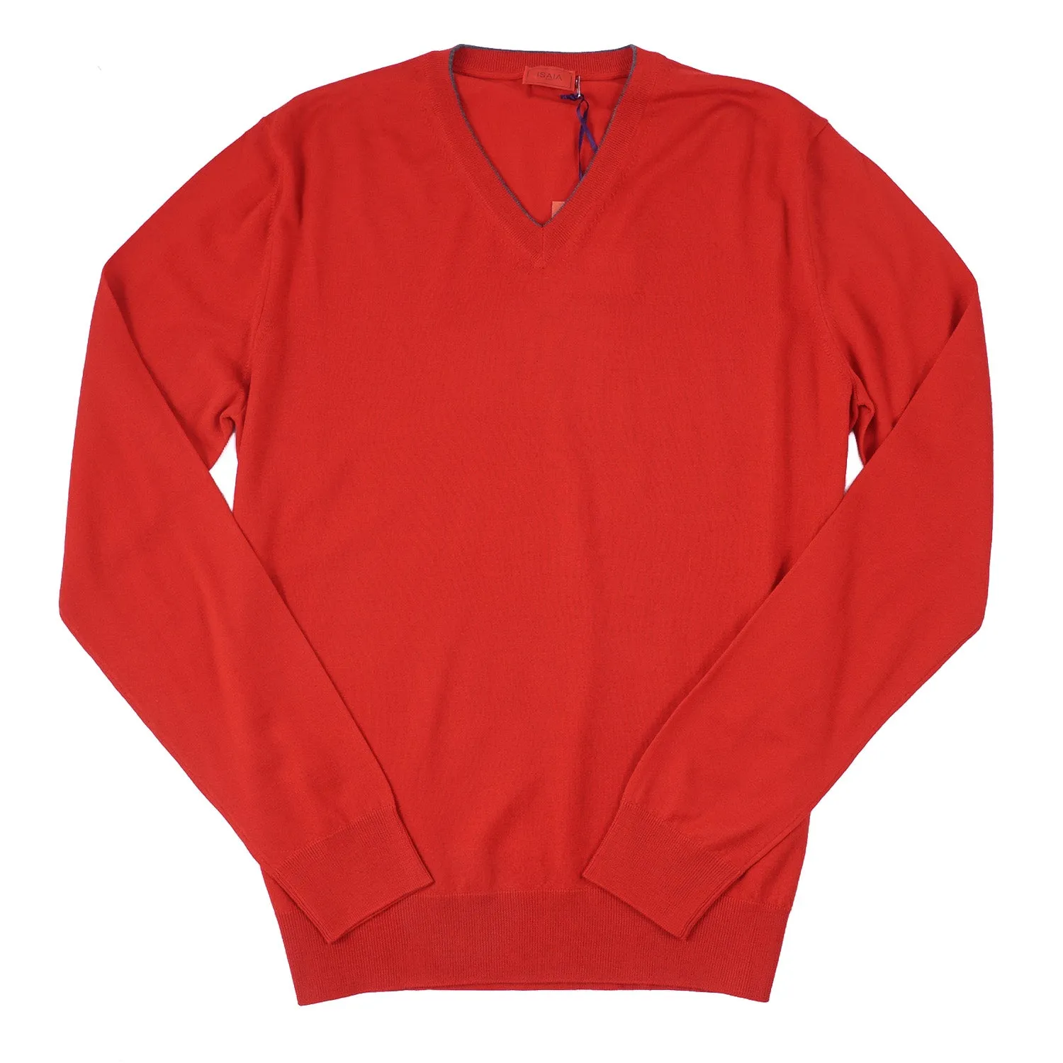Isaia Slim-Fit Superfine Wool Sweater