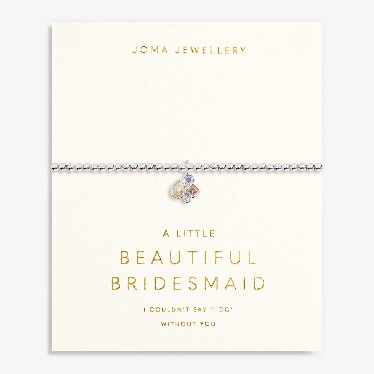 Joma Jewellery A Little Beautiful Bridesmaid Bracelet