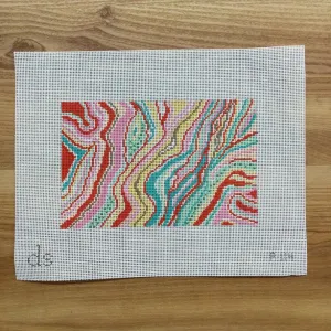 Living Coral Clutch Canvas