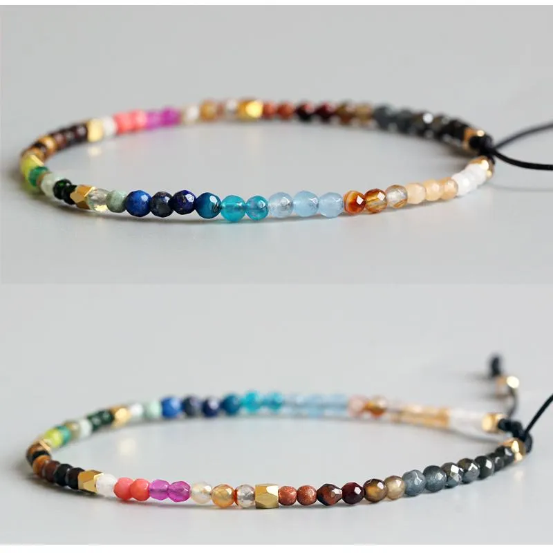 Lucky Stones Simple Bohemia Beaded Bracelet
