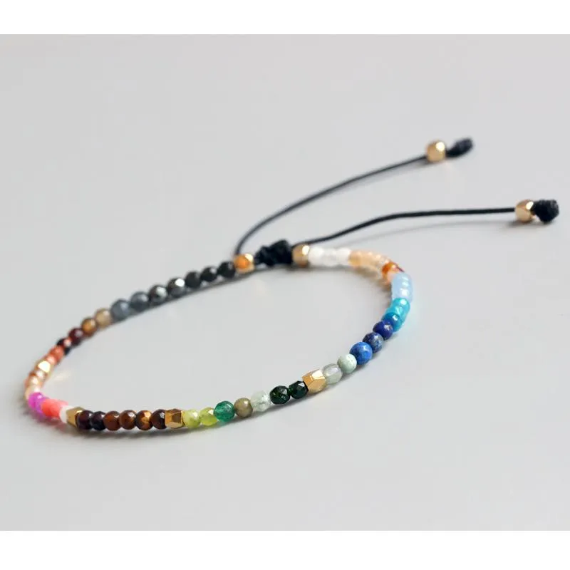 Lucky Stones Simple Bohemia Beaded Bracelet
