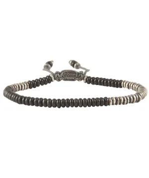 M. Cohen Ingot Bracelet in Frosted Black