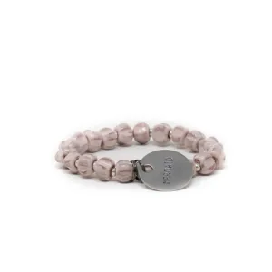 MAKIN’ ME BLUSH BEADED MESSAGE BRACELET