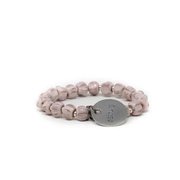 MAKIN’ ME BLUSH BEADED MESSAGE BRACELET