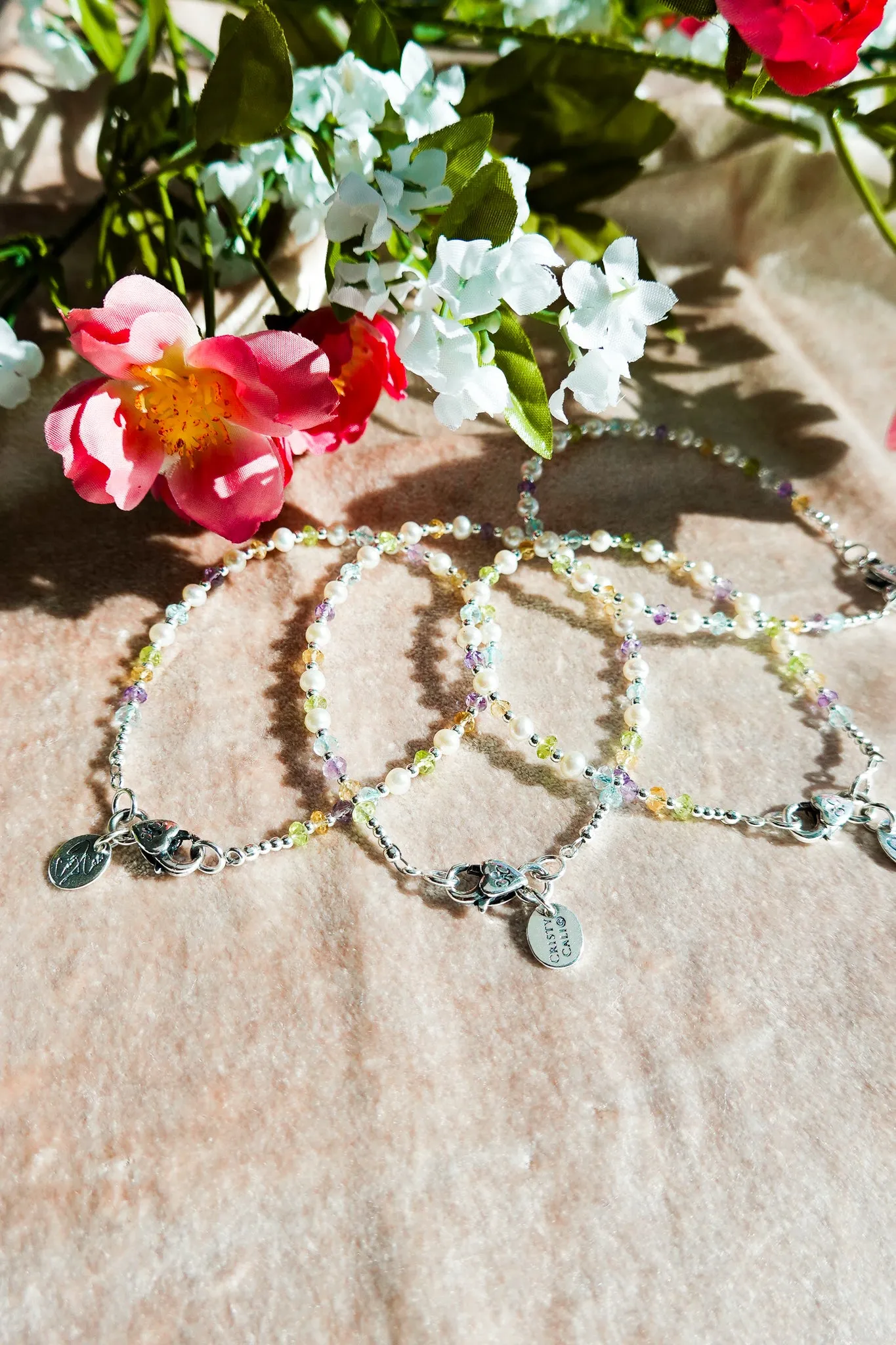 Mardi Gras Mambo Gemstone & Pearl Signature Bracelet