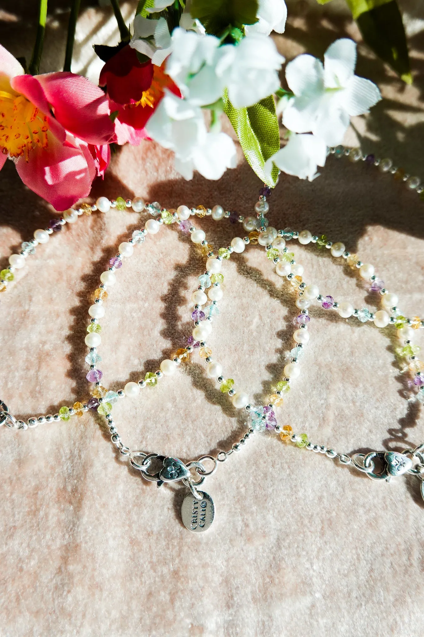 Mardi Gras Mambo Gemstone & Pearl Signature Bracelet