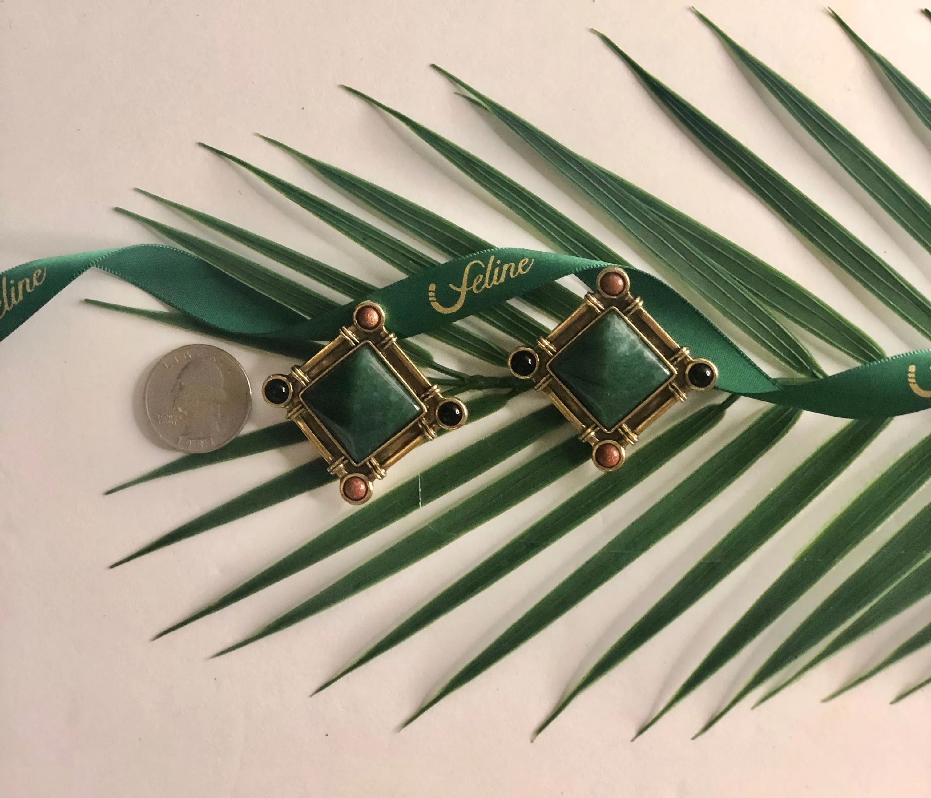 Mondrian Vintage Earrings