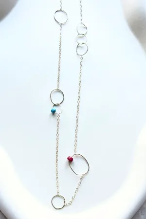 Multi Media Lightweight Necklace