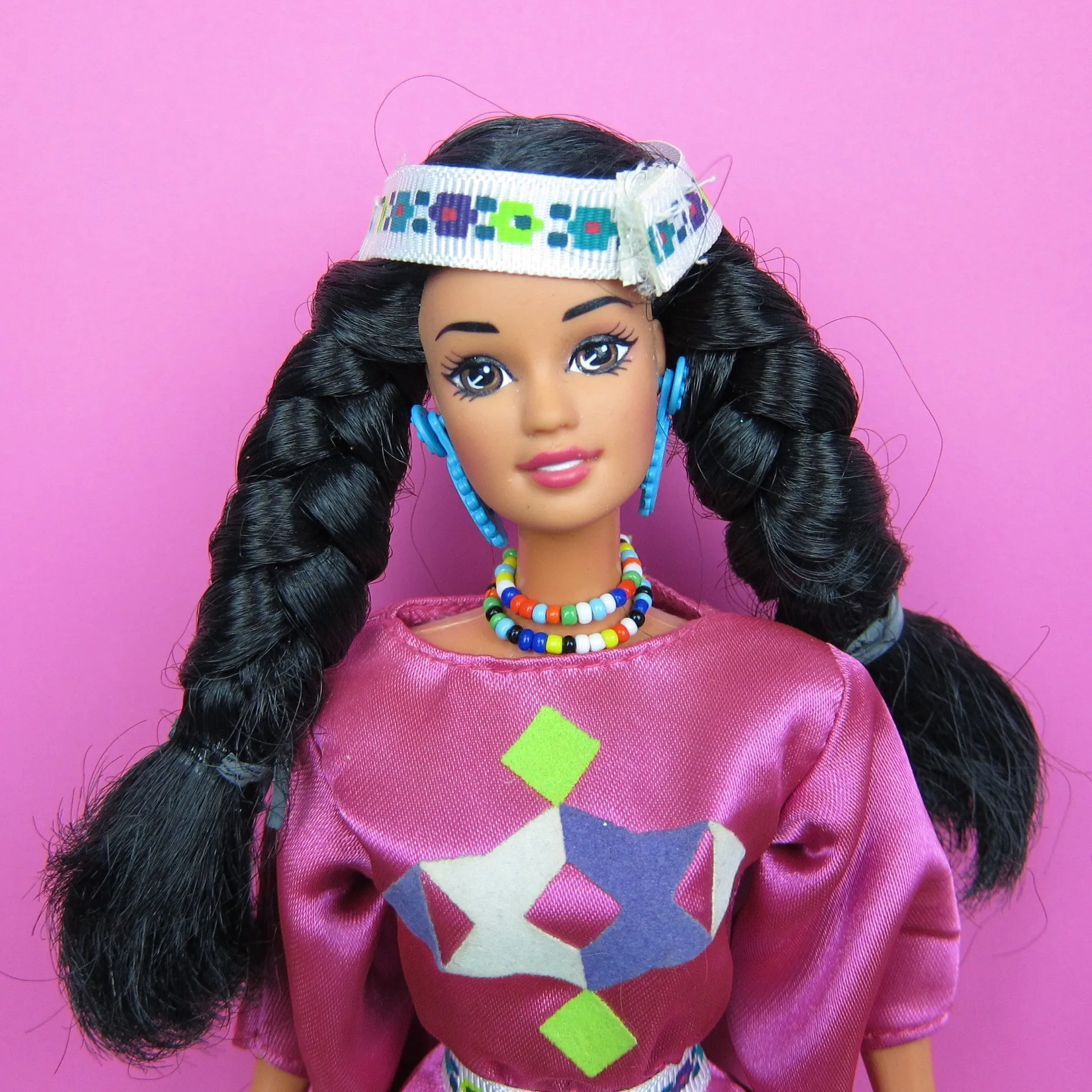 Native American Barbie Doll Third Edition Vintage 1994 Dolls of the World Special Edition #12699