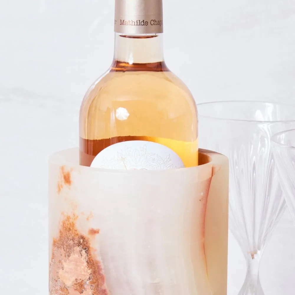 Natural Onyx Stone Wine Chiller