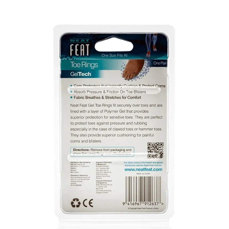 Neat Feat Gel Toe Rings