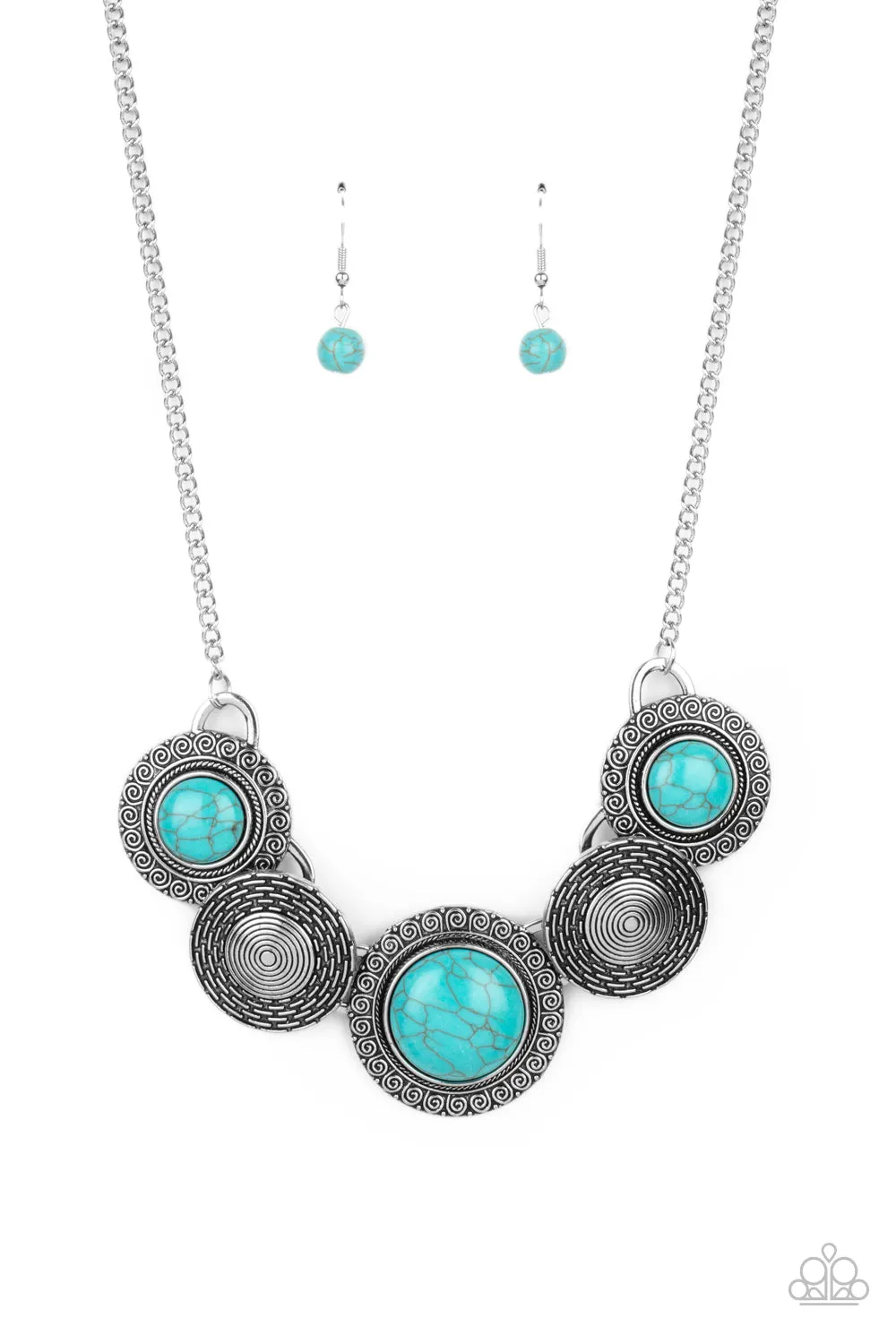 Necklace Canyon Cottage - Blue N068