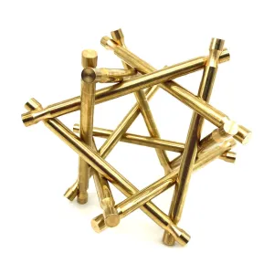 Nova Plexus Puzzle (Brass)