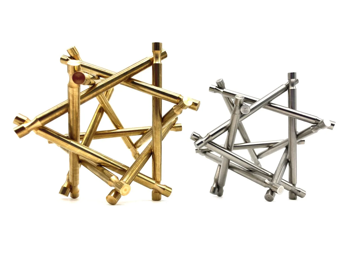 Nova Plexus Puzzle (Brass)