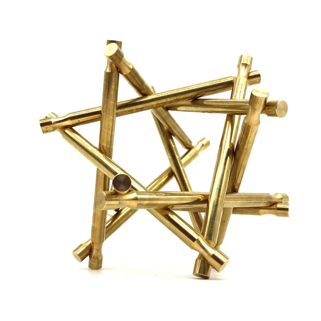 Nova Plexus Puzzle (Brass)