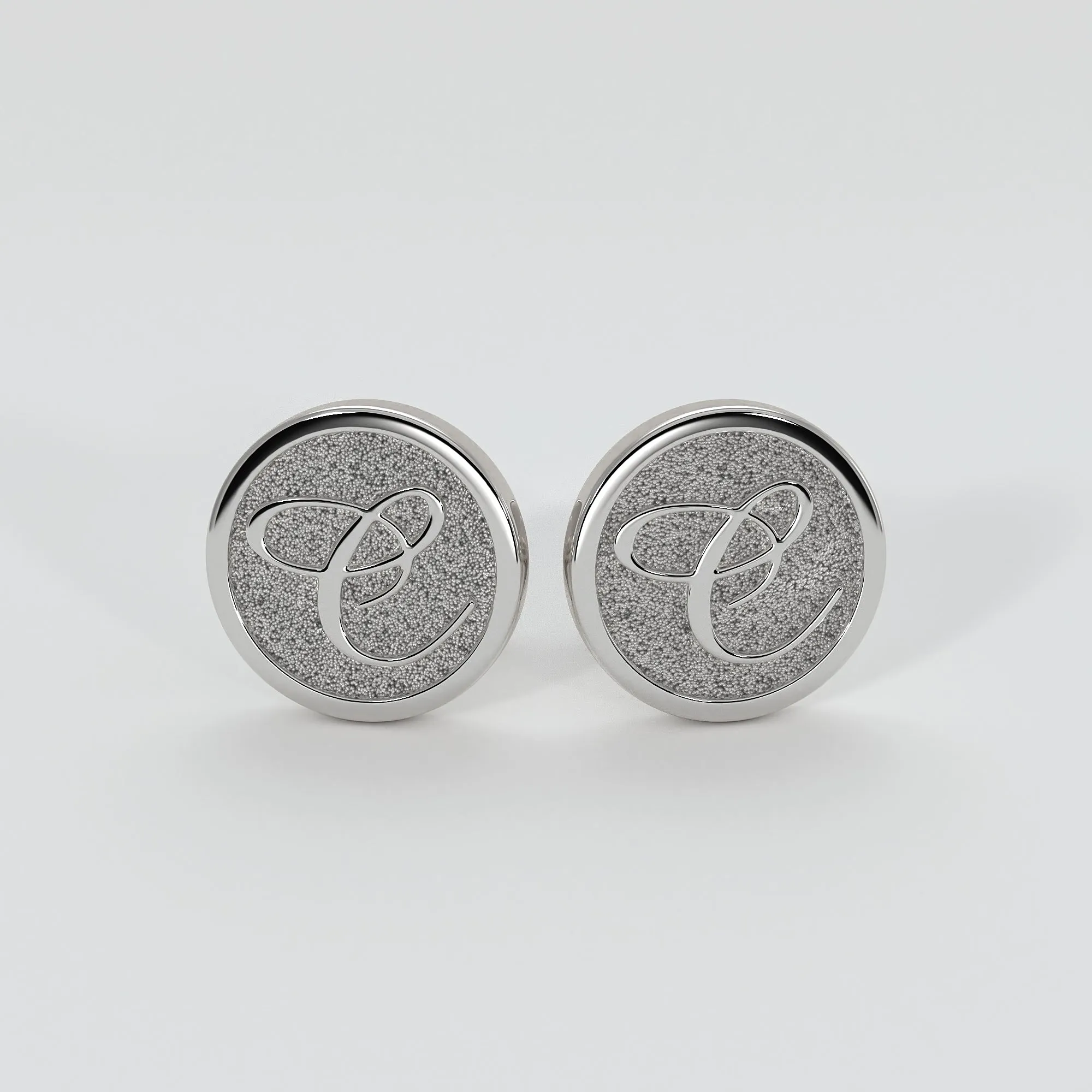Personalised Initial Cufflinks
