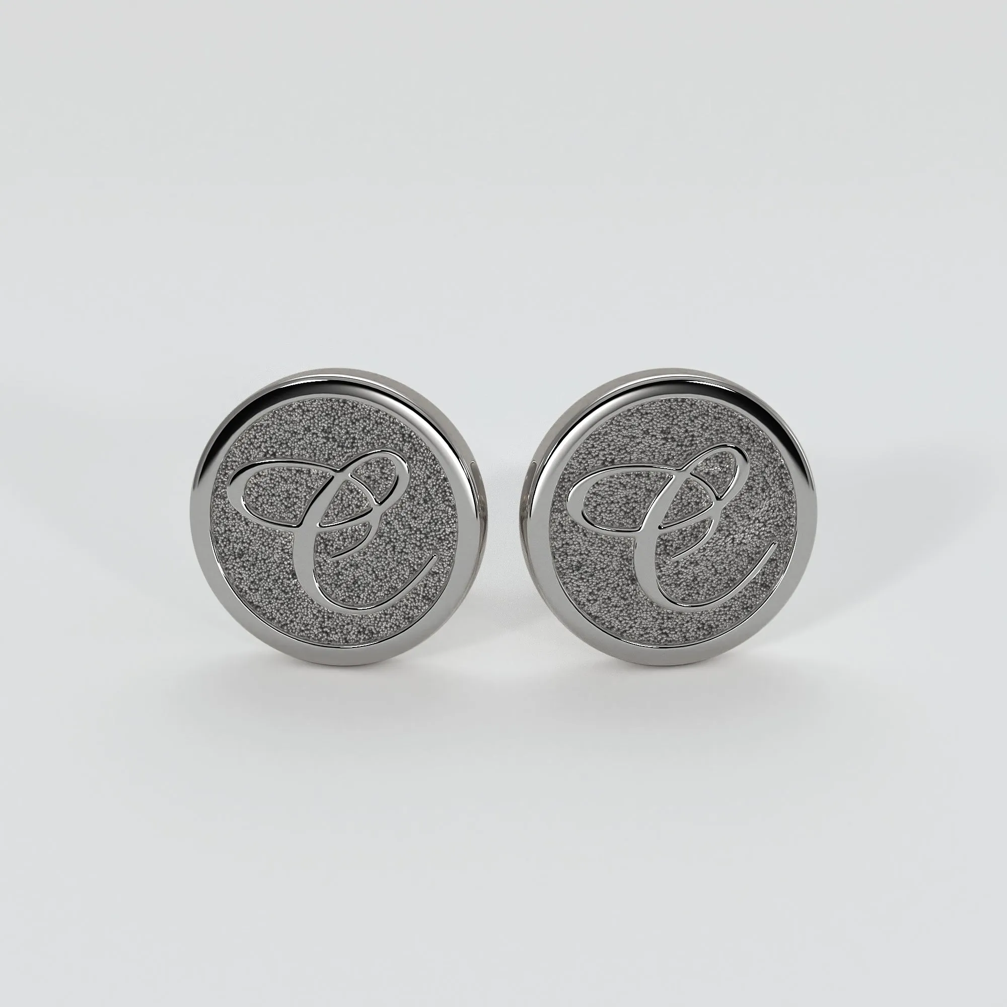 Personalised Initial Cufflinks