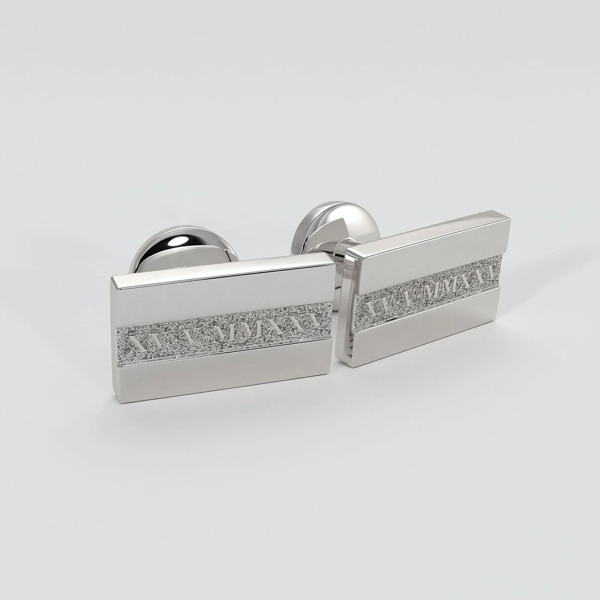 Personalised Roman Numerals Cufflinks