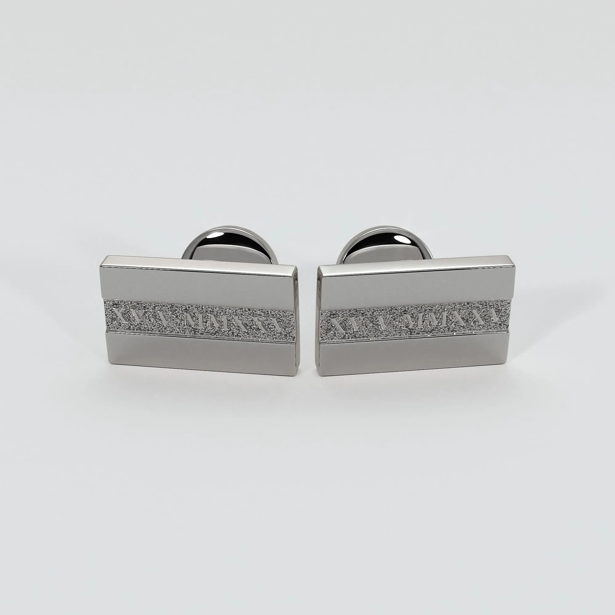 Personalised Roman Numerals Cufflinks