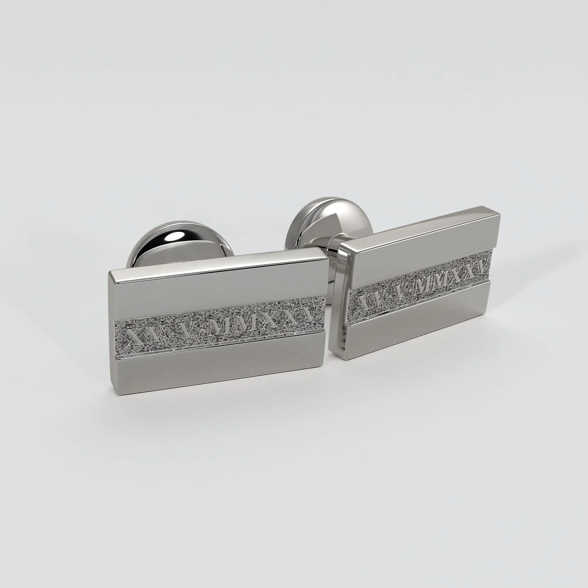 Personalised Roman Numerals Cufflinks