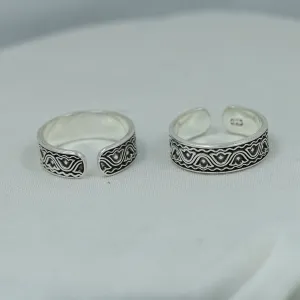 Pure 925 Hallmarked Toe Ring 8161-22