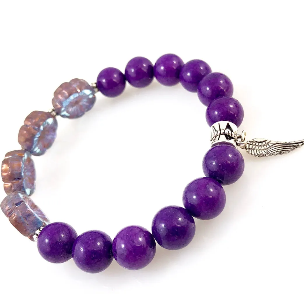 "Vibrance" (Purple) Bracelet