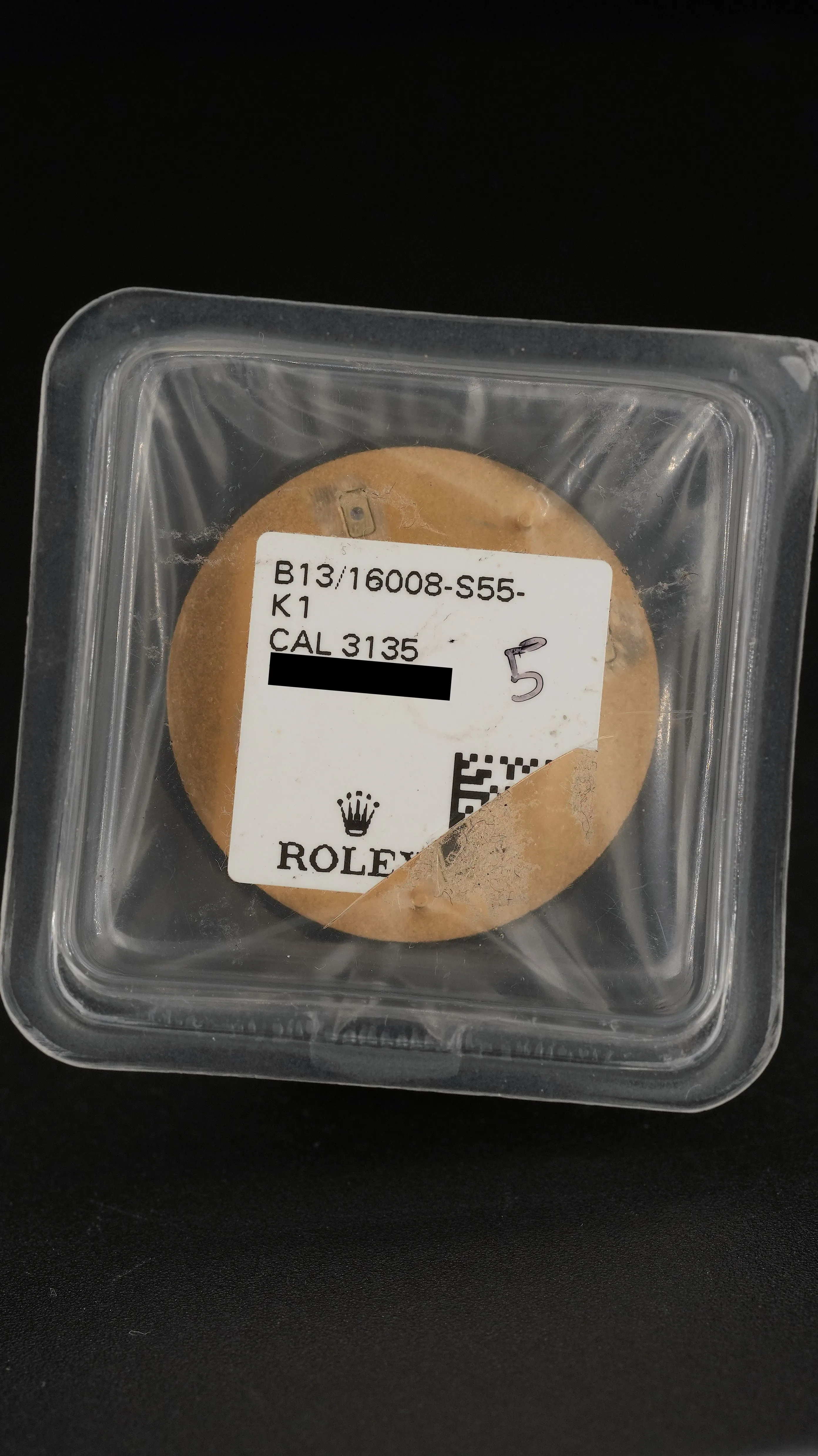 Rolex NOS Onyx Zifferblatt für OP Datejust 36mm | 16013 | 16018 | 16233 | 16238 | 116233 im Blister