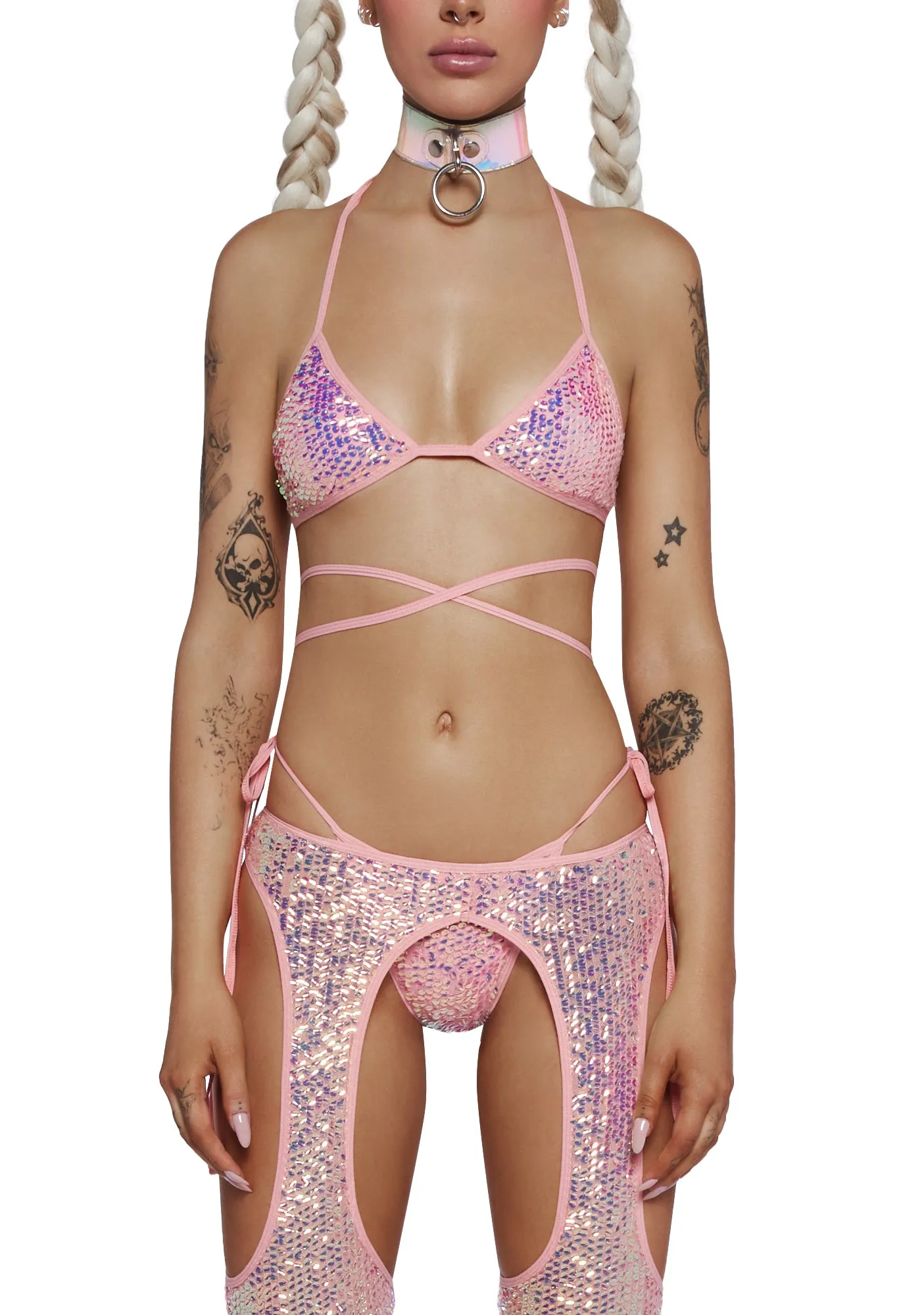 Royal Reef Diva Wrap Top - Pink
