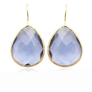 Sapphire Hydroquartz Dream Earrings