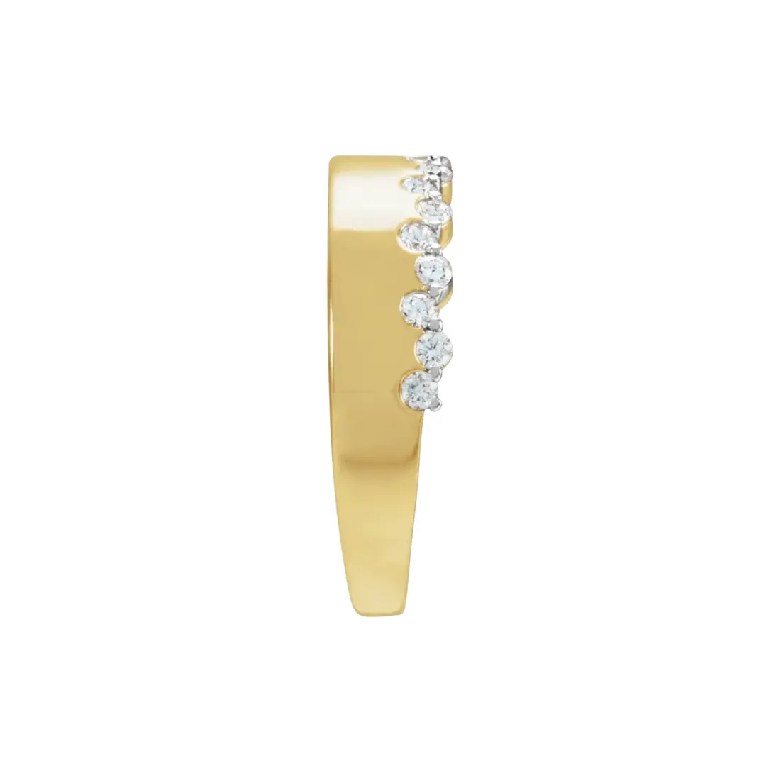 Sprinkled Diamond Cigar Band