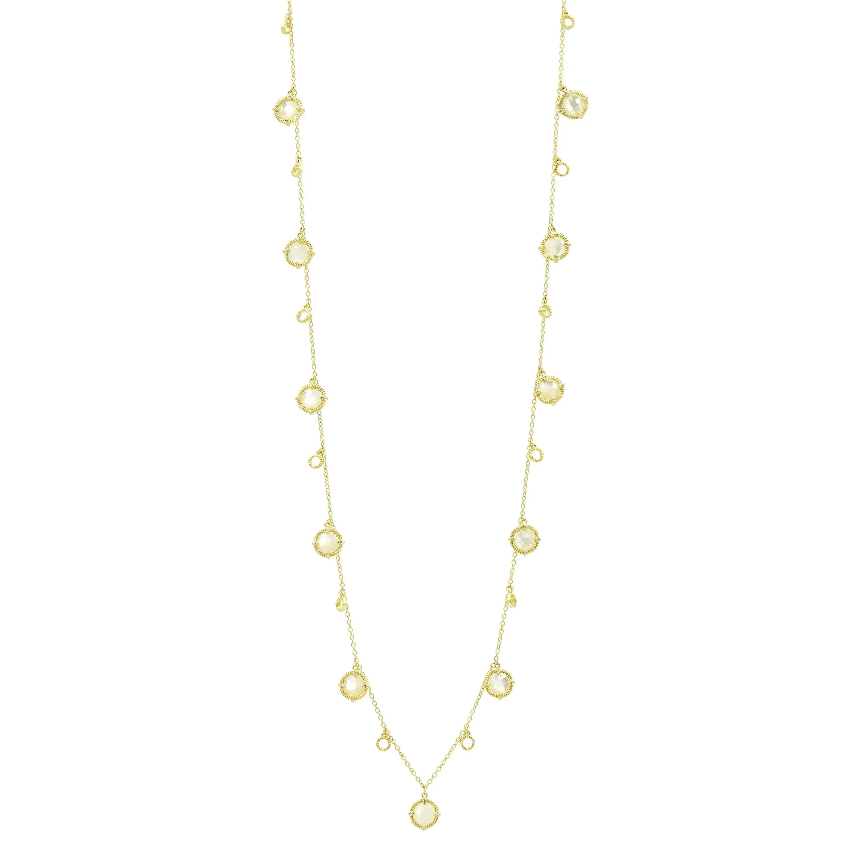 Stone Droplet Necklace