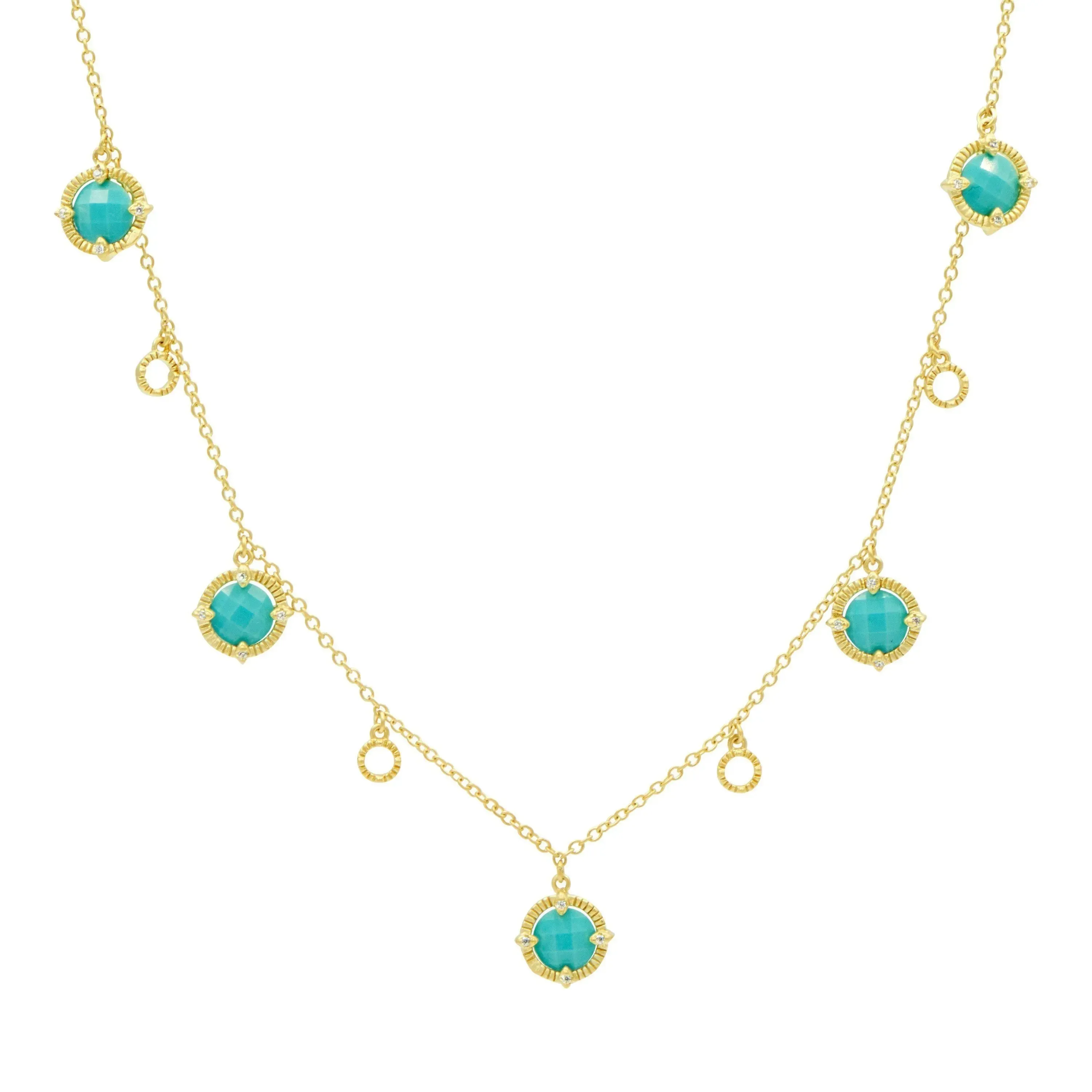 Stone Droplet Necklace