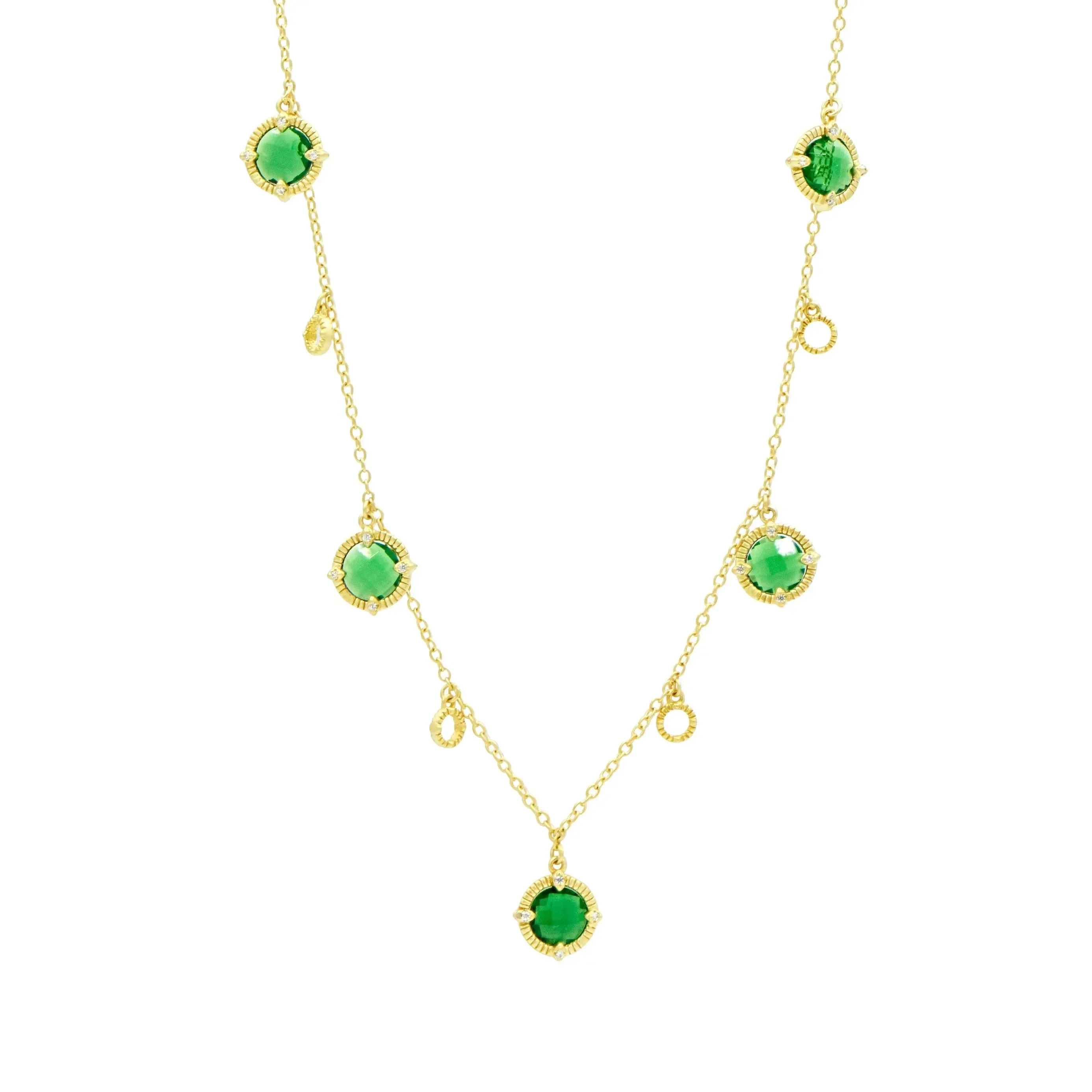 Stone Droplet Necklace
