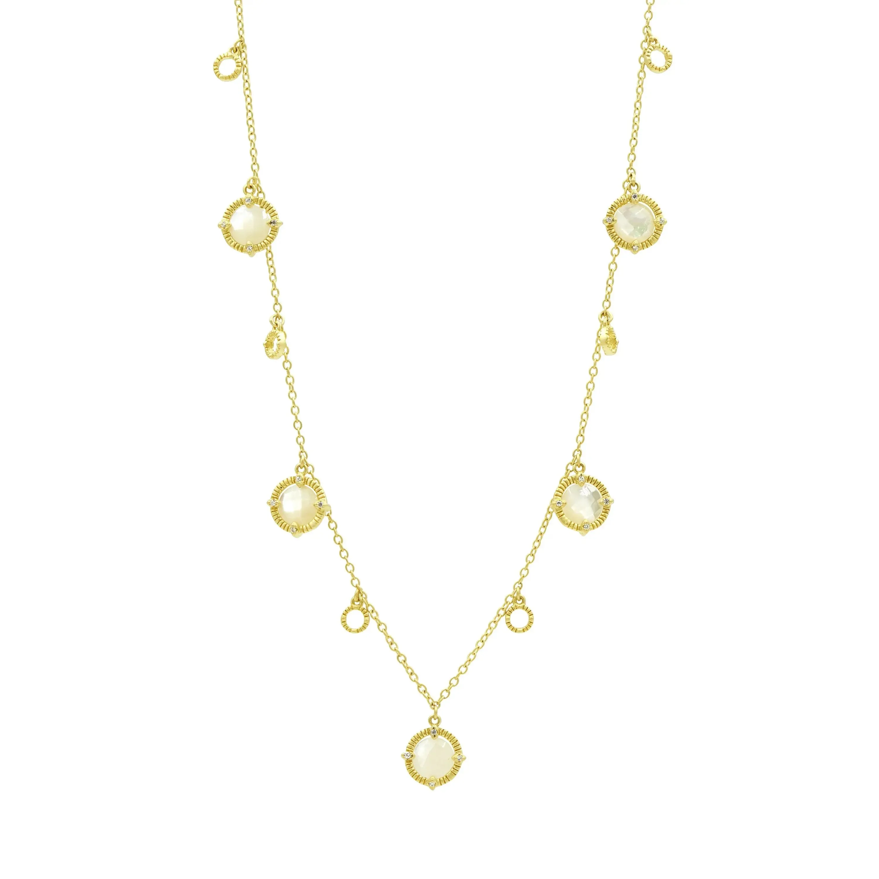 Stone Droplet Necklace