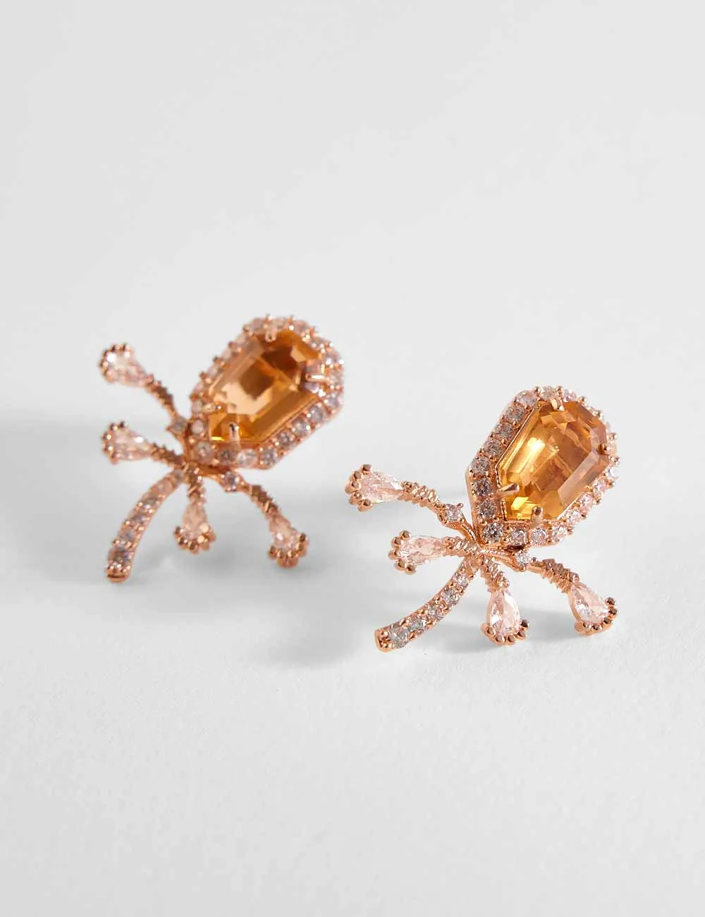 The Faena Mini Stud Earrings in Sapphire