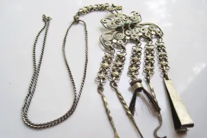 Tibetan Chatelaine with Grooming Kit
