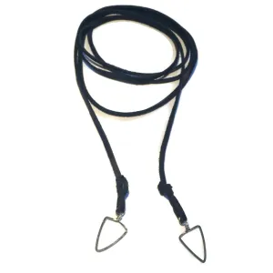 Triangle Leather Wrap Choker