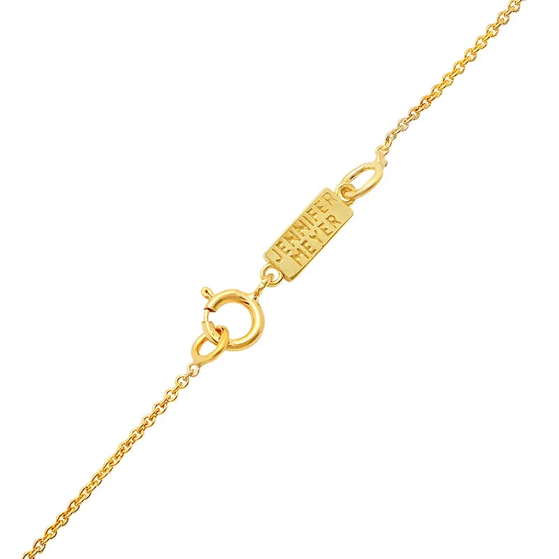 Turquoise Inlay Bar Necklace