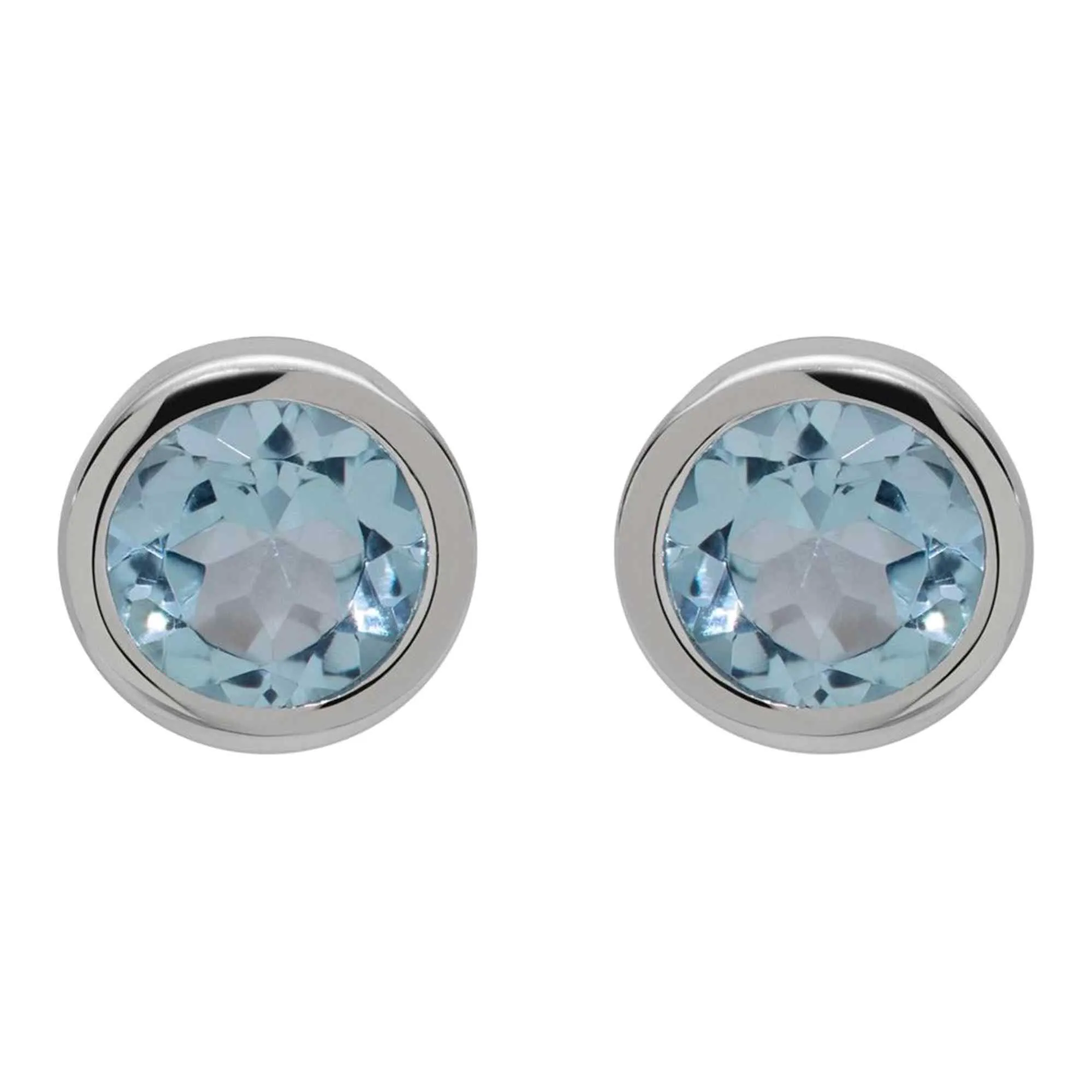 Unique & Co ME-934BT Sterling Silver Stud Earrings