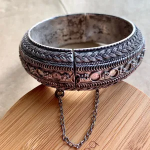 Vintage Silver Bracelet, Yemen