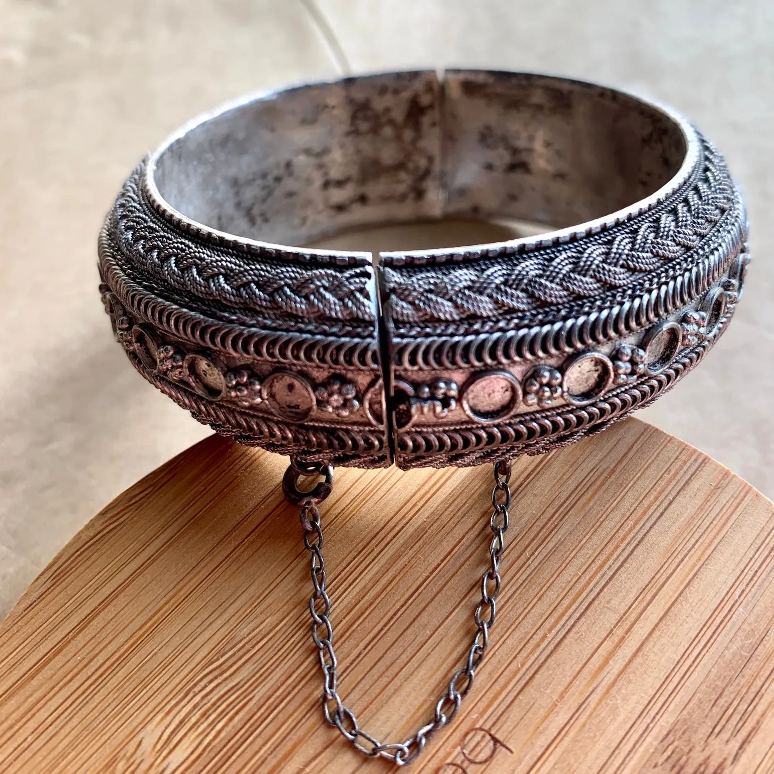 Vintage Silver Bracelet, Yemen