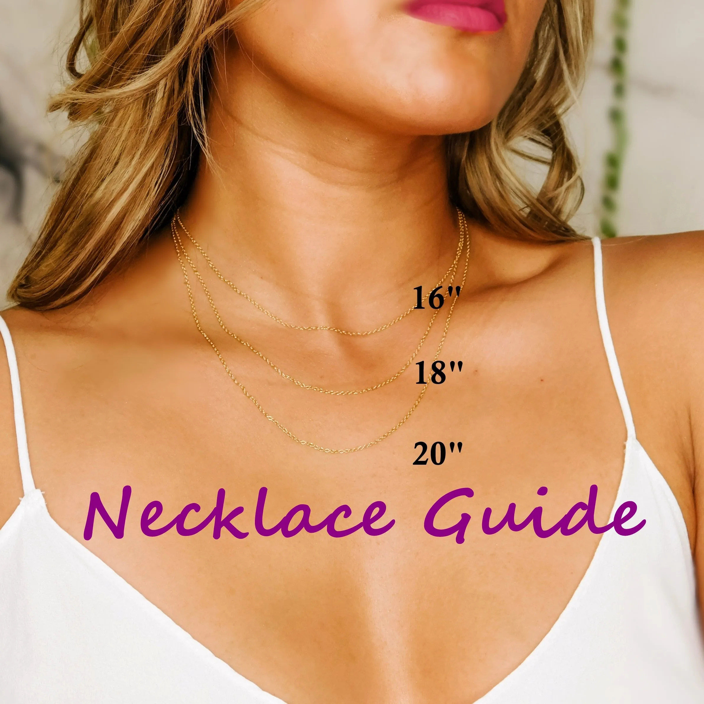 Vivienne Lariat Necklace in Gold