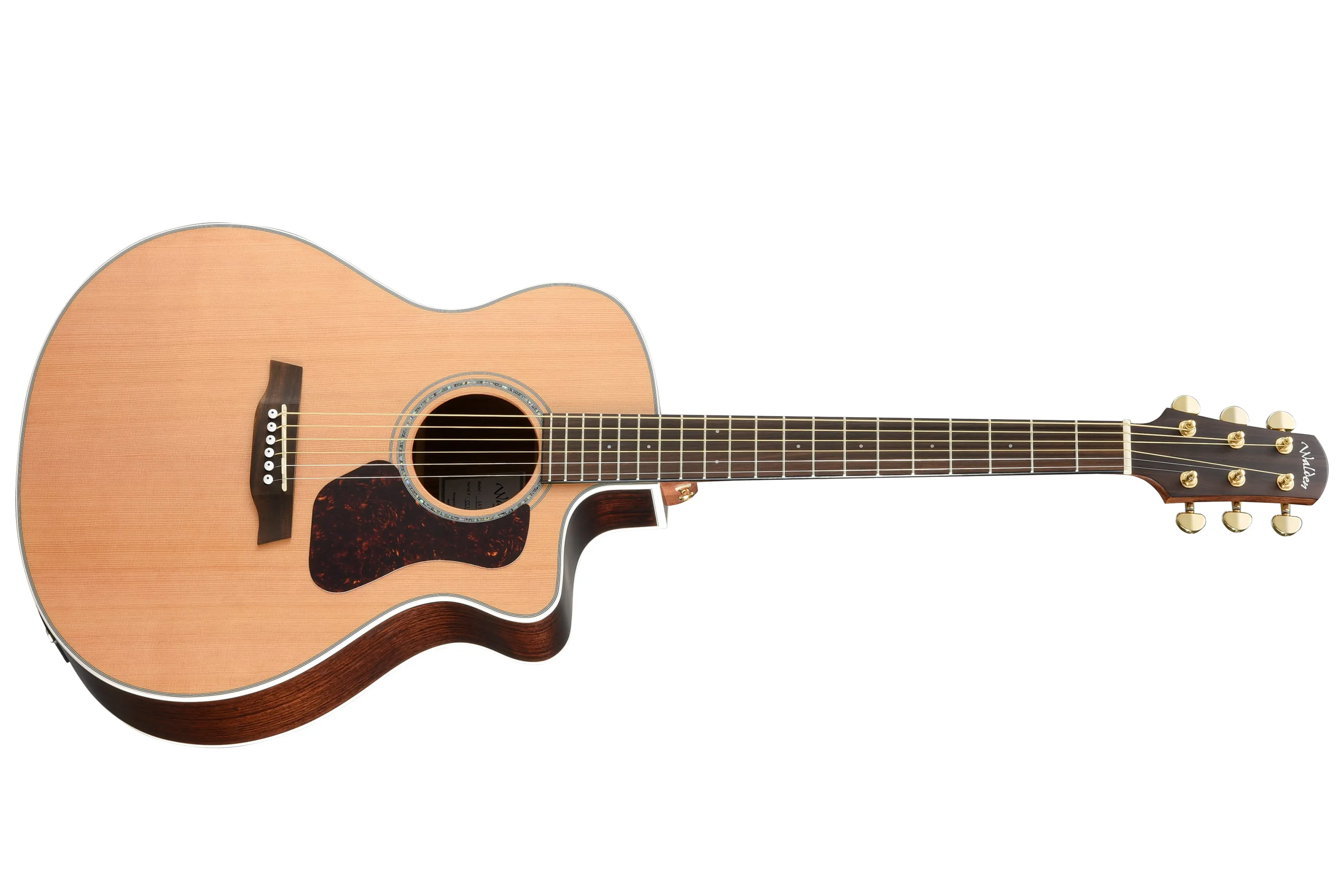 Walden Guitars G630CE The Natura Grand Auditorium Acoustic Electric Guitar