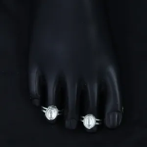 White Toe Ring 7453-0923
