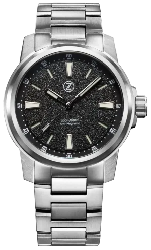 Zelos Aurora Field 42mm Ti Granite Black