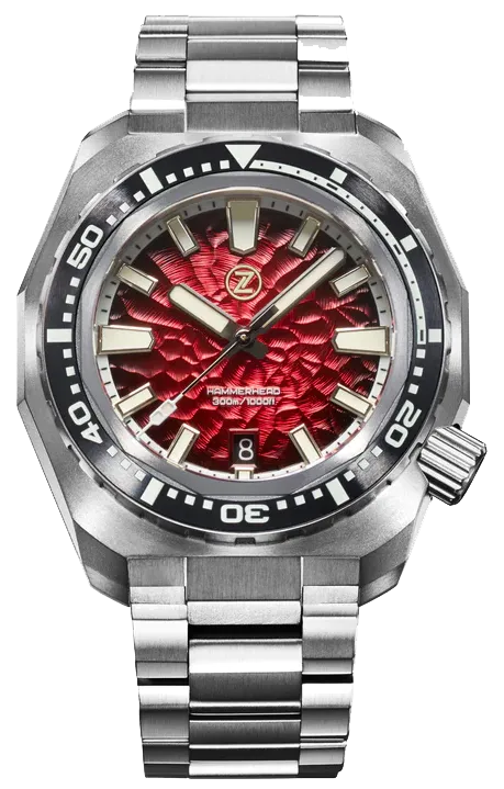 Zelos Hammerhead V3 Ti Hammered Red